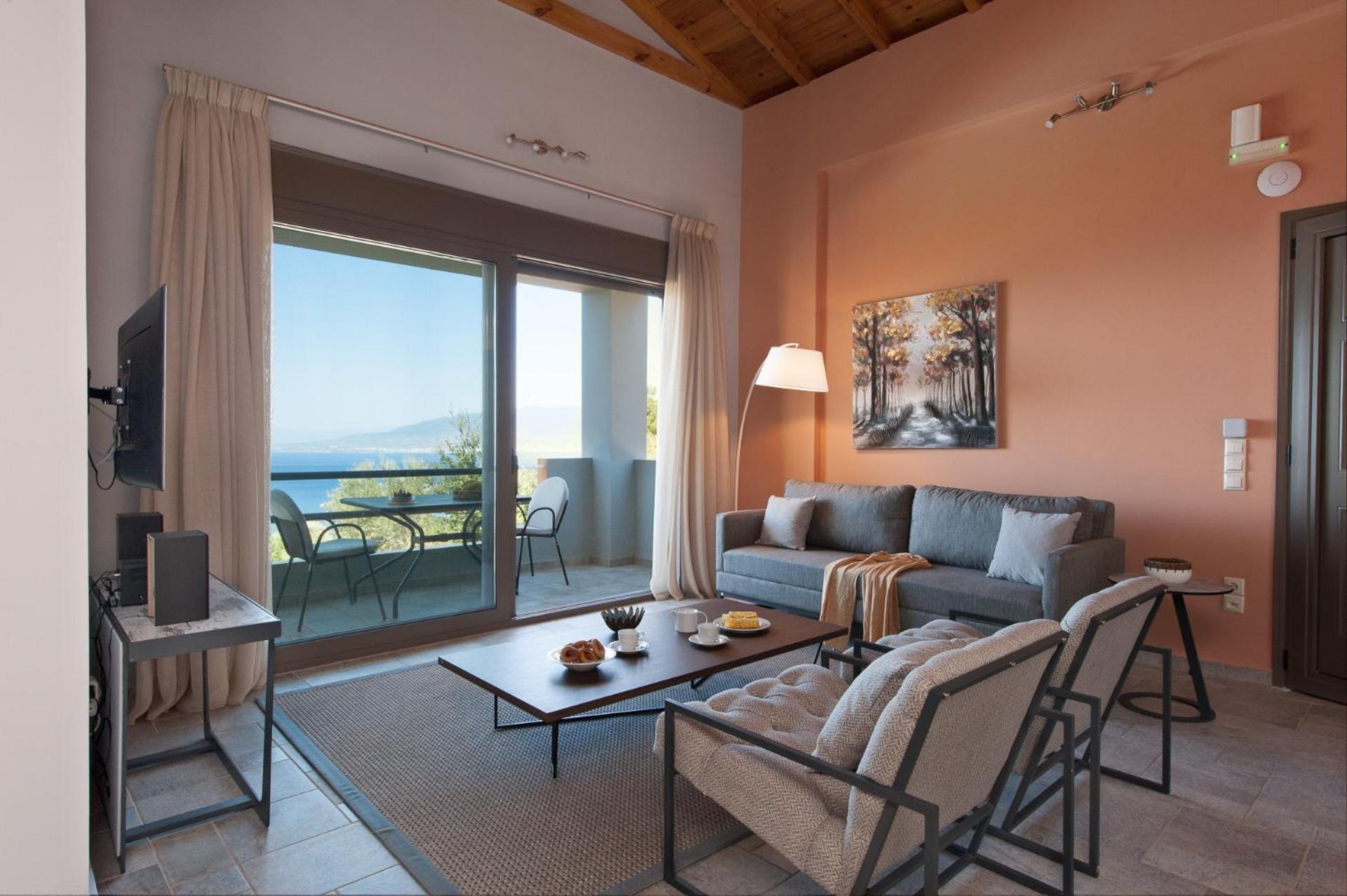 Searocks Villas Exclusive Resort Kitriaí Rum bild